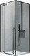 Миниатюра изображения товара Душевой уголок Aquanet Ideal 140x90 / AE-AXC94MB-S-B (прозрачное стекло/черный матовый)