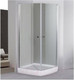 Миниатюра изображения товара Душевой уголок Aquanet Iva NK1222 88х99х190 R / 183210 (стекло прозрачное)