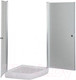 Миниатюра изображения товара Душевой уголок Aquanet Iva NK1222 88х99х190 R / 183210 (стекло прозрачное)