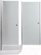 Миниатюра изображения товара Душевой уголок Aquanet Iva NK1222 88х99х190 R / 183210 (стекло прозрачное)