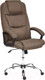 Миниатюра изображения товара Кресло офисное Tetchair Bergamo ткань (хром/коричневый 3M7-147)