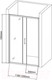 Миниатюра изображения товара Душевая дверь Aquanet SD-1200A 120x190 / 209406