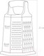 Миниатюра изображения товара Терка кухонная Nadoba Sava 725211