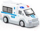 Миниатюра изображения товара Фургон игрушечный Полесье Полиция со звуком и светом/ 79664 (инерционный)