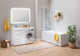 Миниатюра изображения товара Тумба под умывальник Aquanet Токио 58 / 237745 (с ящиком)