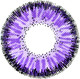 Миниатюра изображения товара Комплект контактных линз Hera Classic Violet Sph-1.00 (2шт)