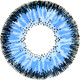 Миниатюра изображения товара Комплект контактных линз Hera Classic Blue Sph-1.00 (2шт)