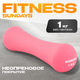 Миниатюра изображения товара Гантель Sundays Fitness IR92004-D (1кг, розовый)