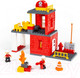 Миниатюра изображения товара Конструктор Полесье Макси. Пожарная станция / 77516 (64эл)