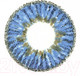 Миниатюра изображения товара Комплект контактных линз Hera Elegance Blue Sph-2.00 (2шт)