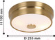 Миниатюра изображения товара Потолочный светильник FAVOURITE Pannikin 2375-2C