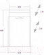 Миниатюра изображения товара Тумба с умывальником Onika Комо 40.01 (104005 + S-UM-COM40/1-w)