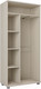 Миниатюра изображения товара Шкаф Аквилон Ультра №2 (шимо светлый)