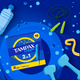 Миниатюра изображения товара Тампоны гигиенические Tampax Compak Regular Duo (16шт)
