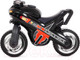 Миниатюра изображения товара Каталка детская Полесье МХ Мотоцикл / 80615 (черный)