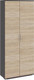 Миниатюра изображения товара Шкаф ТриЯ Успех-2 ПМ-184.18 (венге цаво/дуб сонома)