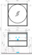 Миниатюра изображения товара Тумба с умывальником Акватон Лофт Ф 80 (1A2424K6LTDY0)