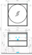 Миниатюра изображения товара Тумба с умывальником Акватон Лофт Ф 80 (1A2424K7LTDU0)