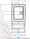 Миниатюра изображения товара Тумба с умывальником Акватон Римини 80 (1A2267K3RN010)