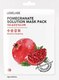 Миниатюра изображения товара Маска для лица тканевая Lebelage Pomegranate Solution Mask Антивозрастная