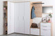 Миниатюра изображения товара Тумба в прихожую Mobi Куба 13.113 (дуб сонома/белый премиум)