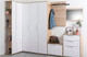 Миниатюра изображения товара Тумба в прихожую Mobi Куба 13.58 (дуб сонома/белый премиум)
