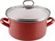 Миниатюра изображения товара Кастрюля Сантэкс 1-2225111 (бордовый)