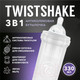 Миниатюра изображения товара Бутылочка для кормления Twistshake Антиколиковая / 78018 (330мл, белый бриллиант)