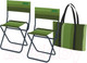 Миниатюра изображения товара Комплект стульев складных Zagorod N 202 (зеленый)