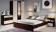 Миниатюра изображения товара Комплект мебели для спальни Империал Алёна 3 (венге/дуб молочный)