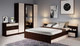 Миниатюра изображения товара Комплект мебели для спальни Империал Алёна 4 (венге/дуб молочный)