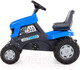 Миниатюра изображения товара Каталка детская Полесье Turbo Трактор / 84620 (синий)