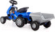 Миниатюра изображения товара Каталка детская Полесье Turbo-2 Трактор с полуприцепом / 84651 (синий)