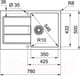 Миниатюра изображения товара Мойка кухонная Franke S2D 611-78 (143.0618.368)