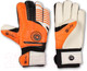 Миниатюра изображения товара Перчатки вратарские Indigo Sport 1420 (размер 5, оранжевый/черный)