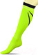 Миниатюра изображения товара Гетры футбольные Indigo Sport Спорт 3-1 (р-р 41-43, салатовый-неон)