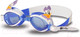 Миниатюра изображения товара Очки для плавания Indigo Sport Уточка / 1753 G (белый/голубой)