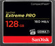 Миниатюра изображения товара Карта памяти SanDisk Extreme Pro CompactFlash 128GB (SDCFXPS-128G-X46)