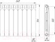Миниатюра изображения товара Радиатор биметаллический BiLux Plus R500 (8 cекций)