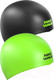 Миниатюра изображения товара Шапочка для плавания Mad Wave Reverse (зеленый/черный)