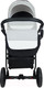 Миниатюра изображения товара Детская универсальная коляска Alis Alvaro F 3 в 1 (Al 04, темно-серый/светло-серый/белая кожа)