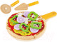 Миниатюра изображения товара Набор игрушечной посуды Hape Домашняя пицца / E3129-HP