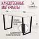 Миниатюра изображения товара Обеденный стол Millwood Лофт Уэльс Л 120x70x75 (дуб белый Craft/металл черный)