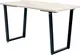 Миниатюра изображения товара Обеденный стол Millwood Лофт Уэльс Л 120x70x75 (дуб белый Craft/металл черный)