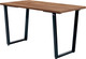 Миниатюра изображения товара Обеденный стол Millwood Лофт Уэльс Л 120x70x75 (дуб табачный Craft/металл черный)