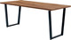 Миниатюра изображения товара Обеденный стол Millwood Лофт Уэльс Л 160x80x75 (дуб табачный Craft/металл черный)