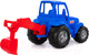 Миниатюра изображения товара Трактор игрушечный Полесье Чемпион с лопатой и ковшом / 84736