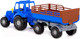 Миниатюра изображения товара Трактор игрушечный Полесье Алтай №2 с прицепом / 84767