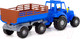 Миниатюра изображения товара Трактор игрушечный Полесье Алтай №2 с прицепом / 84767