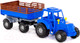 Миниатюра изображения товара Трактор игрушечный Полесье Мастер №2 с прицепом / 84781